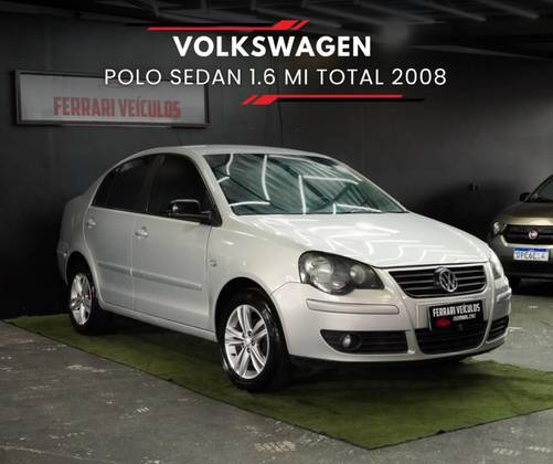 VOLKSWAGEN POLO SEDAN 1.6 MI 8V FLEX 4P MANUAL VOLKSWAGEN POLO SEDAN 1.6 MI 8V FLEX 4P MANUAL